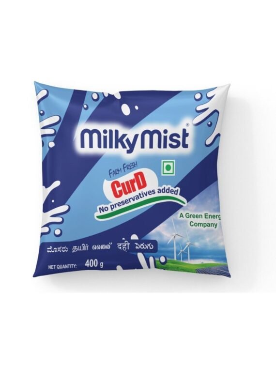 Milkylist Pouch curd - 400g